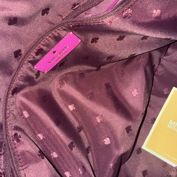 Medium Fuschia Pebbled Leather Kate Spade - Picture 7 of 7